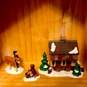 Department 56 Tending the calves